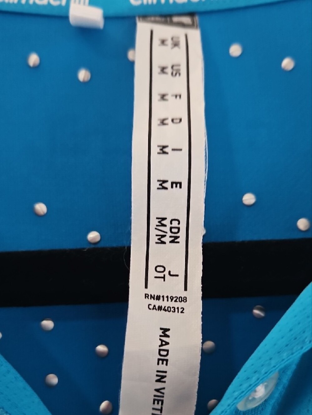 adidas Women’s Long-Sleeve Shirt - Bright Blue with White Accents - Picture 2 of 4